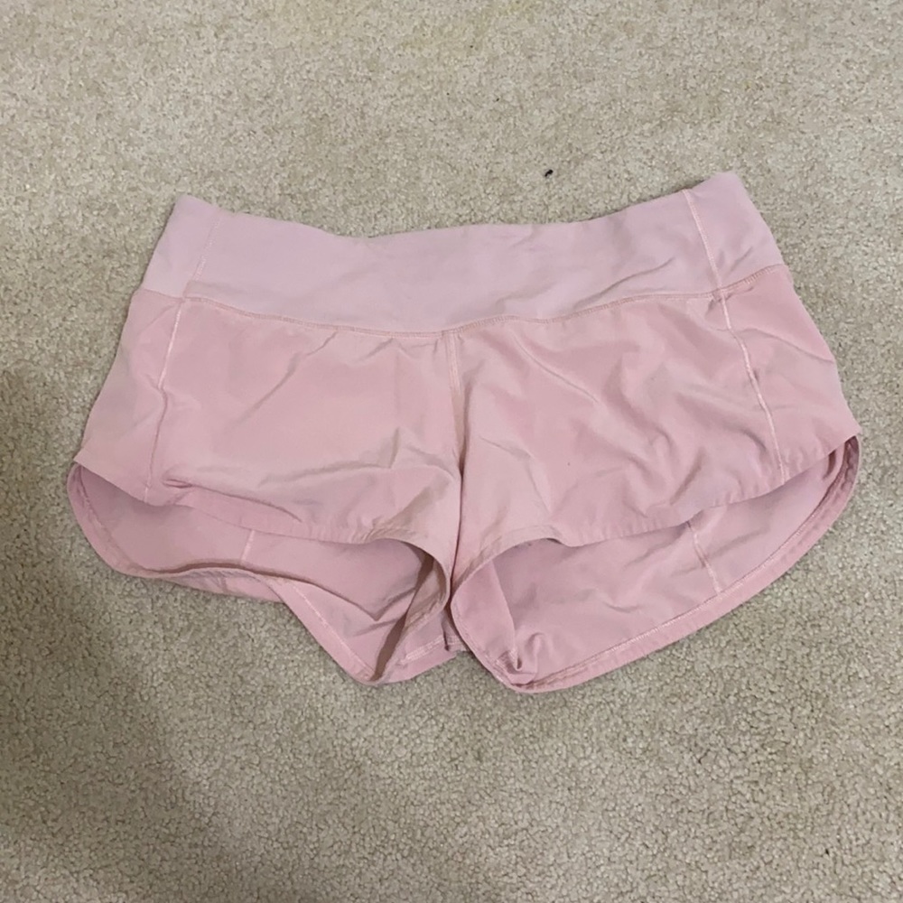 Pink Lululemon Shorts